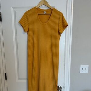Yellow dress, Loft, size XS